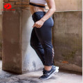 Hot girl sexy black sports leggings for women